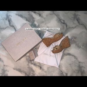 Jimmy Choo Cork Wedges